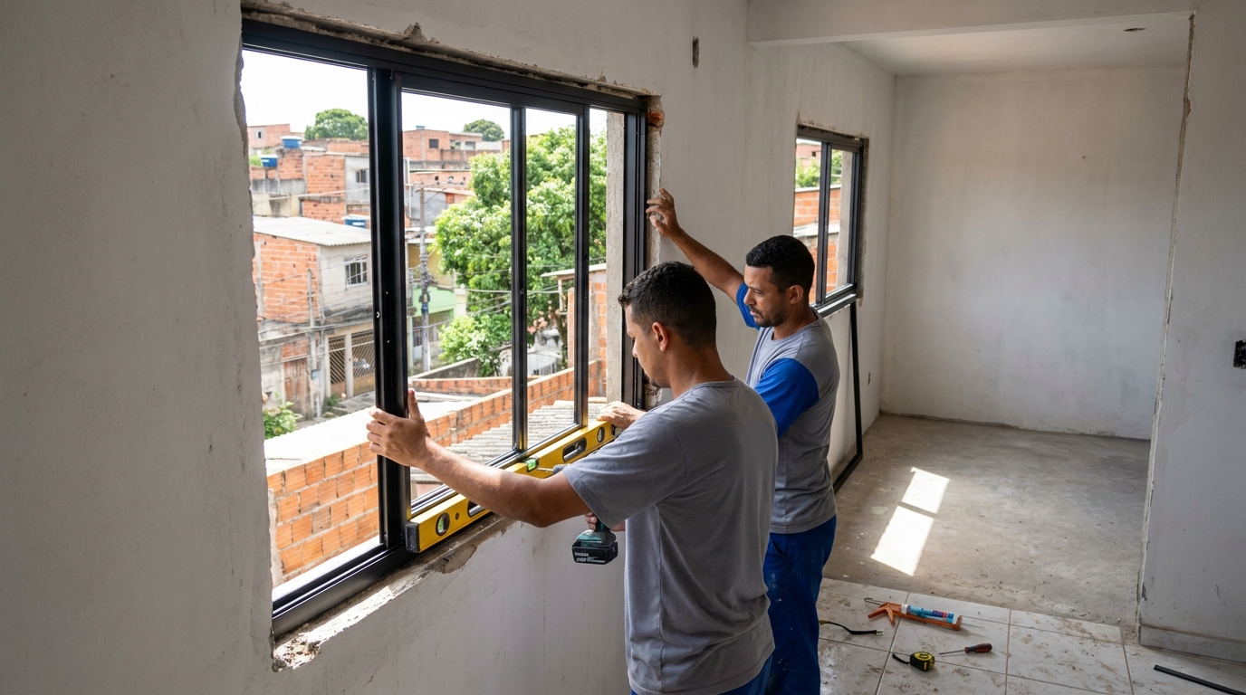 Produção de Portas e Janelas em Anápolis‑GO
