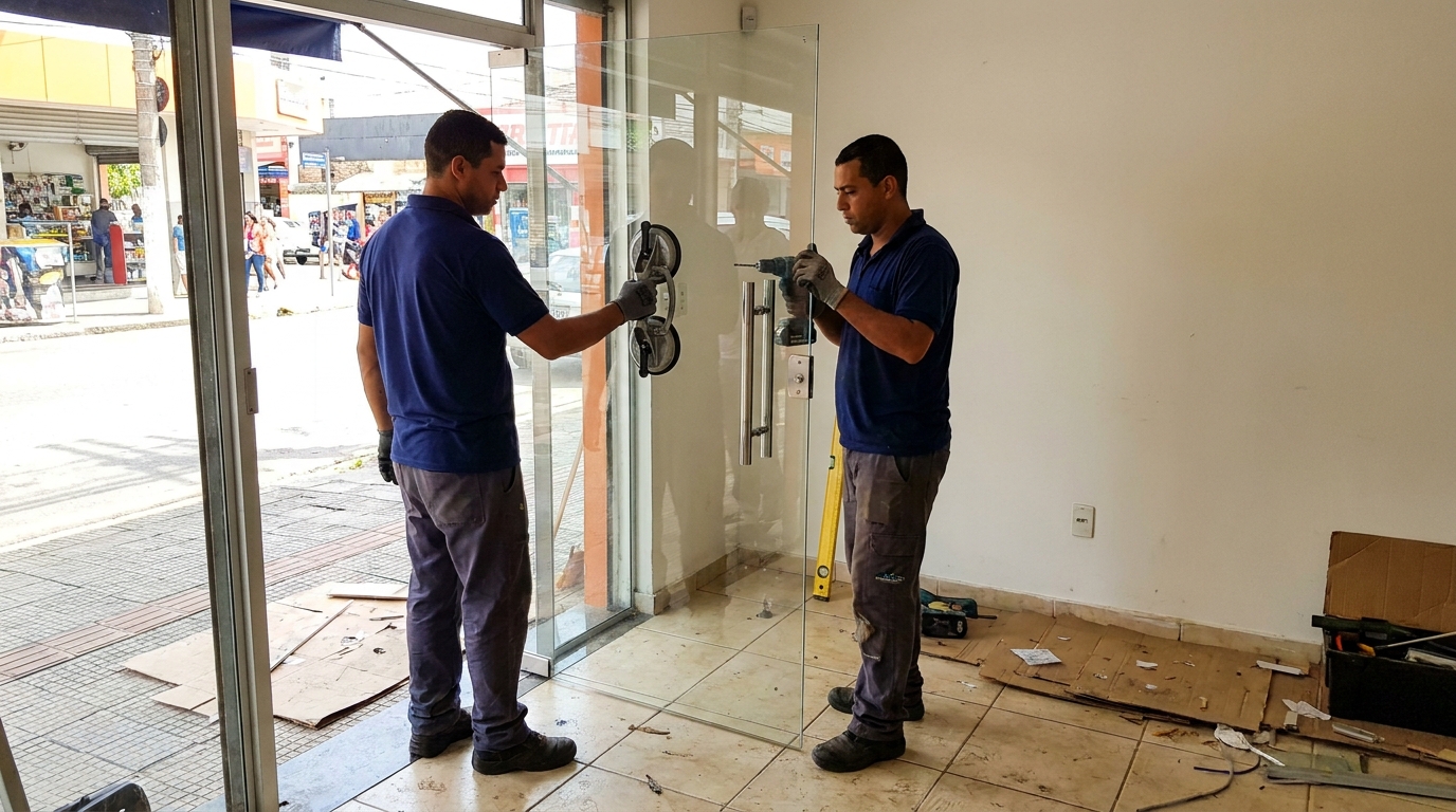 Portas em Vidro em Anápolis‑GO